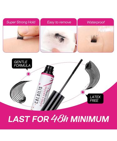 Calailis Super Strong Hold Cluster Lash Glue | 48-Hour Long-Lasting Eyelash Extension Glue | Waterproof & Fast-Drying Lash Adhesive - Buy Online on SooperMarket.com