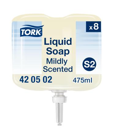 Tork Mild Scented Hand Mini Liquid Soap S2 fresh scent 8 475 ml 420502 8 x 475 ml
