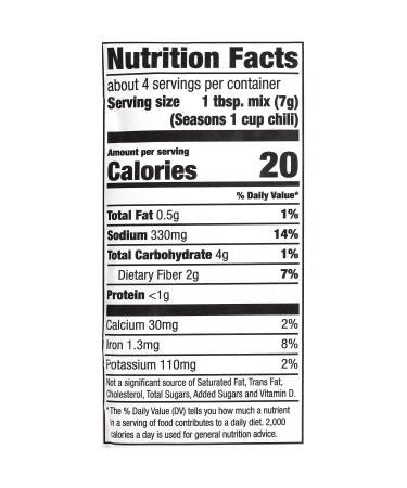McCormick Gluten-Free Chili Seasoning Mix 1oz (3 Pack) - Flavorful Seasoning for Gluten-Free Chili Recipes - Buy Online on SooperMarket.com