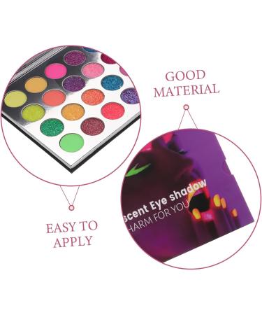 Gogogmee Eyeshadow Pallet Bright Eyeshadow Palette Powder Glow in The Dark Eyeshadow - Buy Online on SooperMarket.com