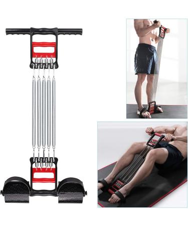 Zocipro 3-in-1 Breast Expander - Multi-Functional Chest Muscle Trainer for Men & Women | Elastic Foot Pedal Fitness Trainer for Crunches - Buy Online on SooperMarket.com