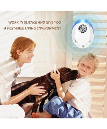 Ultrasonic Pest Repeller 6 Pack - Electronic Rodent & Insect Control for Home, Kitchen & Warehouse - Buy Online on SooperMarket.com