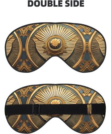 Sun Old Egyptian Timeless Grace Soft Sleep Eye Mask - Breathable Travel Eye Patch for Women | Relax & Rejuvenate - Buy Online on SooperMarket.com