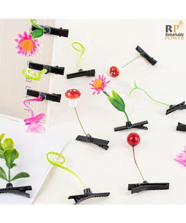RP Remarkable Power 28 Pack Bean Sprout Hair Clips & Flower Hairpins for Women & Girls - 7 Style Barrettes Set - Buy Online on SooperMarket.com