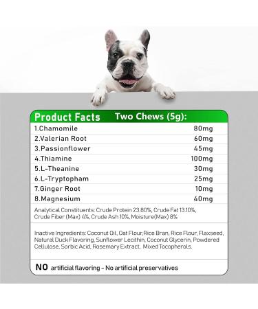 Doggy Dailies Calming Chews | Anxiety & Stress Relief for Dogs | 180 Chewable Treats | Supports Nervous Dogs | Promotes Calmness in 4-6 Weeks - Buy Online on SooperMarket.com