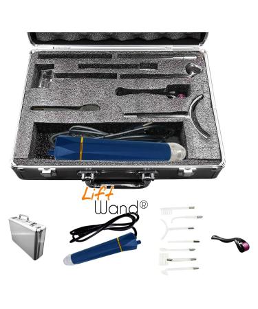 Lift Wand Professional High Frequency Includes 7 Electrodes, and Aluminum Case, Anti Aging Device, Diminish Wrinkles, Scars, Dark Circles, Breakthrough Device for Beauty