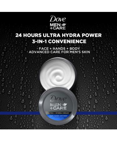 Dove Men+Care Ultra-Hydra Cream - 24HR Moisturization, 3 Pack (2.53 Fl Oz Each) - Buy Online on SooperMarket.com