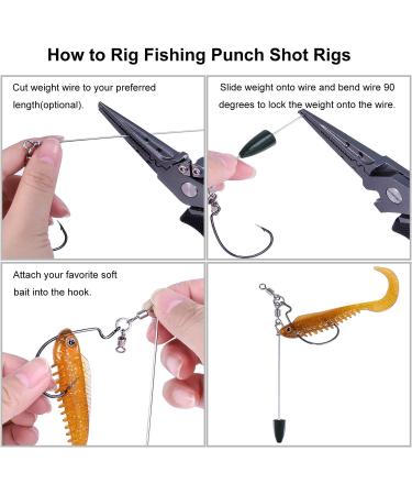 PLUSINNO Fishing Accessories Kit - Tackle Box with Weights, Hooks, Beads, Swivel, Bobbers - Saltwater Freshwater Gear - Buy Online on SooperMarket.com