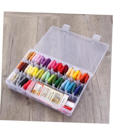 Villcase Cross-Kit Set: 2 Beginner-Friendly Embroidery & Yarn Organizers for Crafting | Cross Stitch Tools & Supplies for Fabric Art - Buy Online on SooperMarket.com