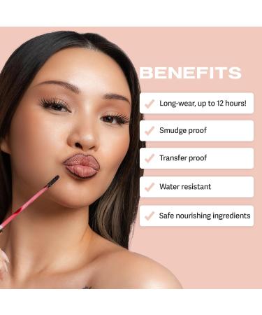 Sacheu Lip Liner Stay-N - Peel Off Lip Stain - 0.12 Fl Oz | Long-Lasting Lip Liner Tattoo - Buy Online on SooperMarket.com