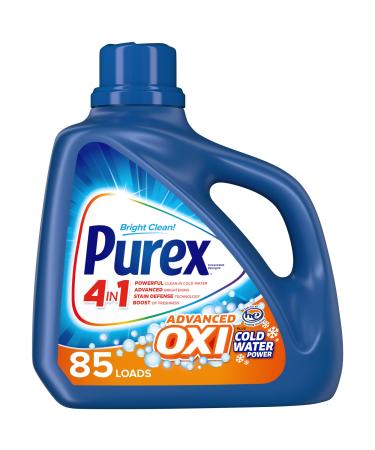 Purex Plus Oxi Fresh Detergent Plus Oxi Stain Removers Morning Burst 128 Fl Oz