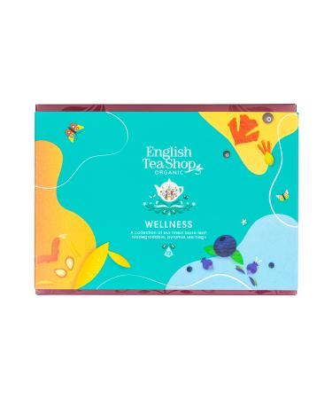 English Tea Shop Organic Wellness Collection - 12 Loose Leaf Pyramid Tea Bags