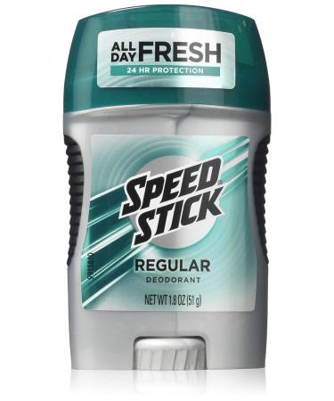 Speed Stick Deodorant Regular 1.8 oz (Pack of 6)