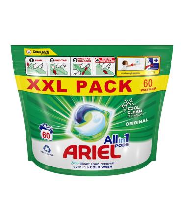 Ariel Allin1 Pods Original 60 Washes Original 60 Count (Pack of 1)