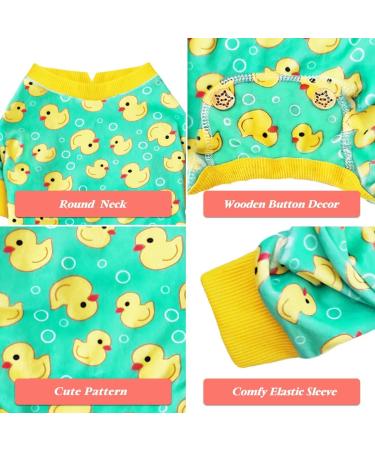 KYEESE Dog Pajama Yellow Duck Onesie - XX-Large Soft Stretchable Pet Pajamas - Buy Online on SooperMarket.com