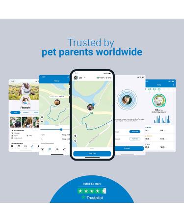 Tractive Waterproof GPS Cat Tracker - Dark Blue | Unlimited Range & Activity Monitoring - Buy Online on SooperMarket.com