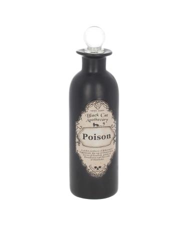 Nemesis Now Poison Potion Bottle 20cm Black