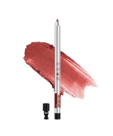 YES.EYE DO Gel Eyeliner Waterproof Smudgeproof Retractable Eyeliner Gel with built-in sharpener Colored Glitter Eyeliner Highly Pigmented and Creamy (Roxy)