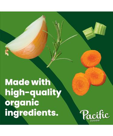 Pacific Foods Organic Bone Broth Original Chicken 8oz Cartons 12-Pack - Keto Friendly Chicken Bone Broth, 8 Fl Oz (Pack of 12) - Buy Online on SooperMarket.com