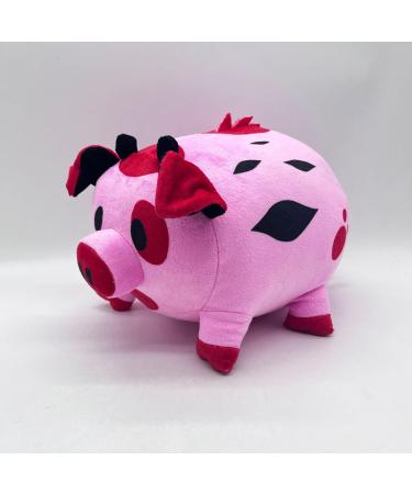 Hazbin Hotel Fat Pig Plush Toy - Helluva Boss Chibi Figure for Sofa Couch Decor - 18 cm Kids Pink - Buy Online on SooperMarket.com