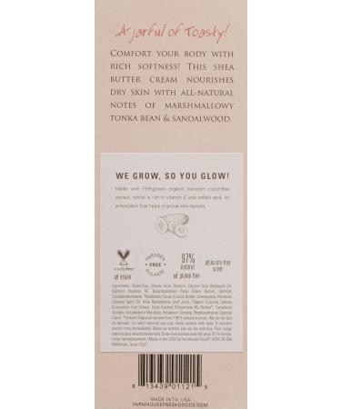 FarmHouse Fresh Marshmallow Melt Shea Butter Body Cream - Nourishing 8 Fl Oz for Soft Hydrated Skin | International Shipping Available - Buy Online on SooperMarket.com