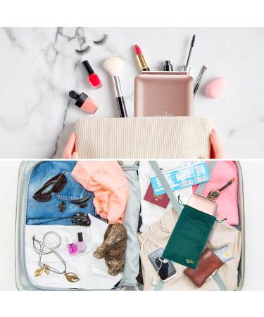 LED Foldable Travel Makeup Mirror - 5x7 inches, 3 Color Light Modes, USB Rechargeable - Rose Gold - Buy Online on SooperMarket.com