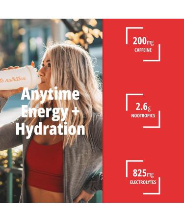 Hydramino AM - EAA + BCAA Amino Energy Powder - Essential Amino Acids with Caffeine Nootropics & Electrolytes | Focus Endless Energy Hydration & Muscle Recovery | Alpha-GPC Tyrosine Lutein Lion s Mane More | Rocket Pop 30 servings - Buy Online on SooperMarket.com