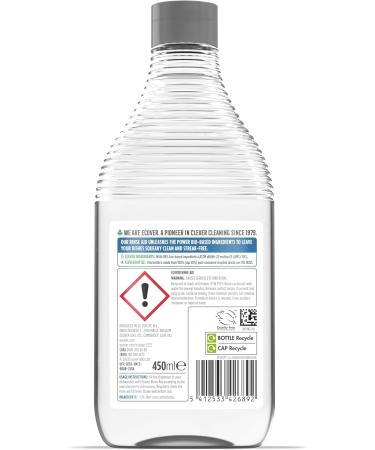 Ecover Dishwasher Rinse Aid Sparkling Dishes Quick Drying Action 450m - Buy Online on SooperMarket.com