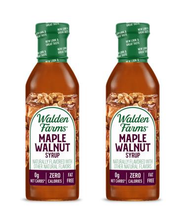Walden farms Calorie Free Maple Walnut Syrup 12 oz ( 2 Pack )