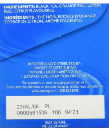 Twinings Lady Grey Tea / 20 Bag 1 41 - Buy Online on SooperMarket.com