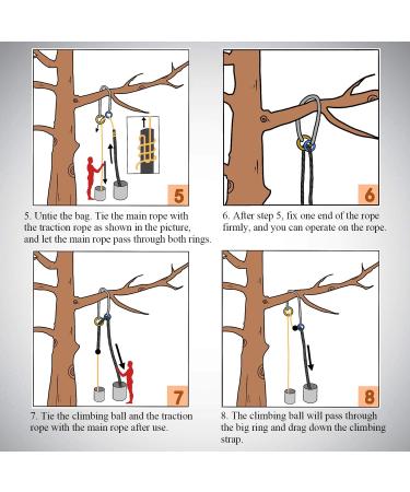 Arborist Friction Saver Tree Climbing Cambium Saver - Retrievable Anchor Loop Belt Sling CE Certified 23KN 47.2 in/35.4 in 35.4 Feet - Buy Online on SooperMarket.com