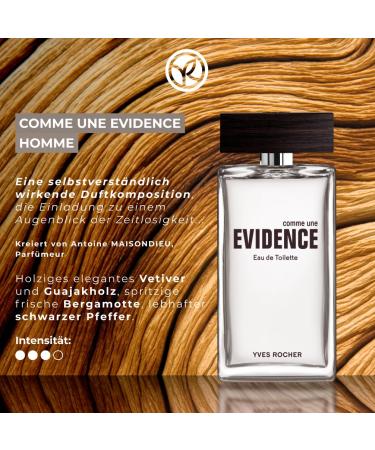 Yves Rocher Comme une Evidence Eau de Toilette for Men 100 ml./3.3 fl.oz. - Buy Online on SooperMarket.com