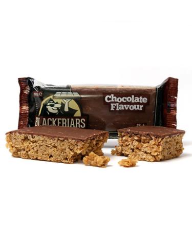 Chocolate Flapjack (25x110g) Individually wrapped. Delicious oaty flapjack with a chocolate flavour topping.