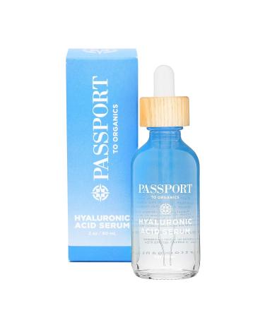 Organic Vegan Hyaluronic Acid Serum - 100% Pure Solution - 2 Ounce - Buy Online on SooperMarket.com