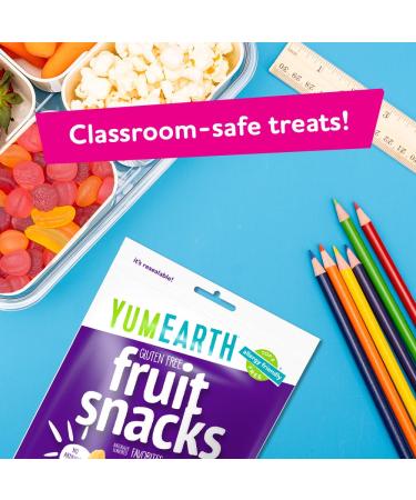 YumEarth Organic Fruit Snacks No Artificial Flavors or Dyes - Fruit Flavor -  5Oz - Pack of 6 - Buy Online on SooperMarket.com
