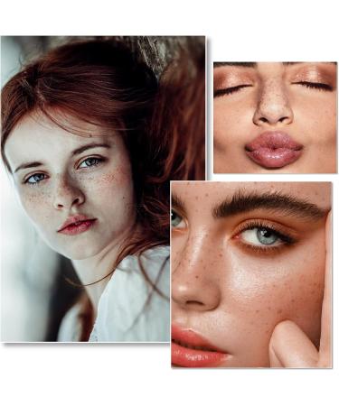 Freckle Pen Artificial Fake Freckles Create Fashionable Natural Freckles Makeup Waterproof Long Lasting Soft Dot Sopt Pen for Face Makeup(Dark Brown and Light Brown ) - Buy Online on SooperMarket.com