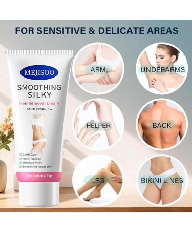 Hair Removal Cream for Women Hair Remover Bikini Hair Removal Cream - Depilatory Cream Long Lasting Smoothness Painless Flawless - for Underarms Legs Bikini Hair Removal Body Hair Removal Cream - Buy Online on SooperMarket.com