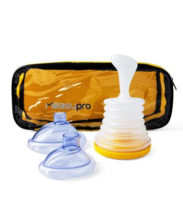 MeasuPro Portable Choking Rescue Device for Children & Adults - Quick First Aid Kit with Airway Suction and Carry Bag Ensuring Safety