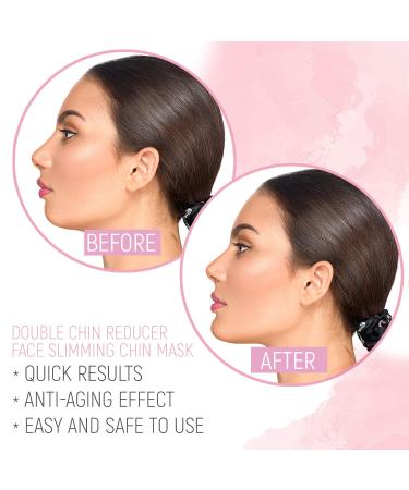 Alayna V Line Face Slimming Mask Chin Lifting Belt - Medium | Double Chin Reducer | Face Lift V Shaped Contour Strap | Anti-Wrinkle Chin Up Patch | Reusable - Pack of 1 - Buy Online on SooperMarket.com