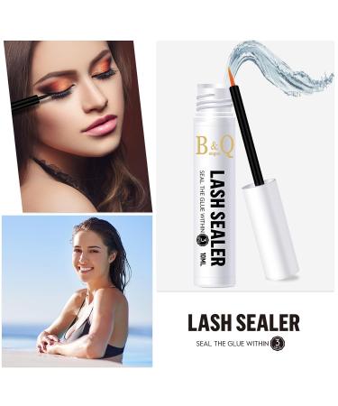 Lash Seal 10ml - Long-Lasting Overnight Lash Sealer for Eyelash Extensions | B&Qaugen Lash Sealant for Cluster Coating - Buy Online on SooperMarket.com