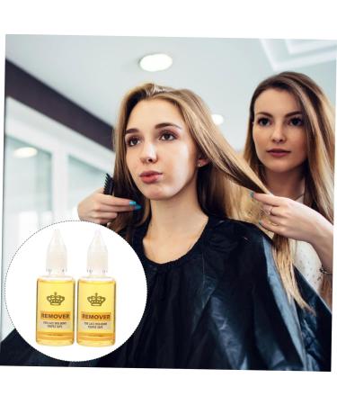 Gogogmee 2 Hair Extension Glue Remover Hair Bonding Remover Bonding Glue Remover Lace Glue Remover Hair Glue Remover Wig Adhesive Glue Remover Glue Remover for Lace Wig 30ml Remover Plastic - Buy Online on SooperMarket.com