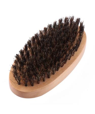 Premium Bart Care Brush - Natural Beard & Mustache Brush for All Types - Travel-Friendly Men's Grooming Tool - Buy Online on SooperMarket.com