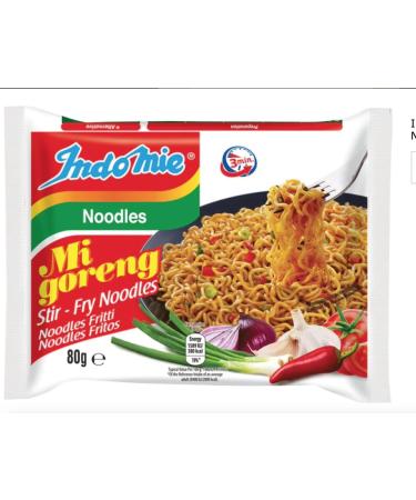 Indomie Mi Goreng Fried Instant Noodles Halal 80g (Pack of 10) by SPICEHUB