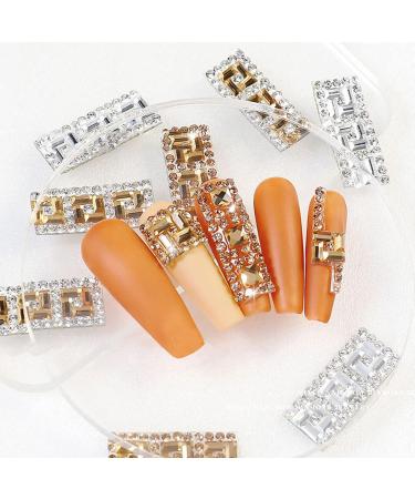 Luxury 3D Nail Letters Ribbon Tape with Rhinestones | DIY Nail Art Tools & Decorations - International Shipping Available - Buy Online on SooperMarket.com