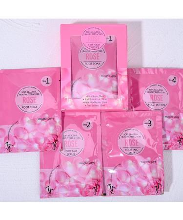 Rose 4 in 1 Foot Soak Set - Helps to Calm Eczema & Rosacea - Buy Online on SooperMarket.com