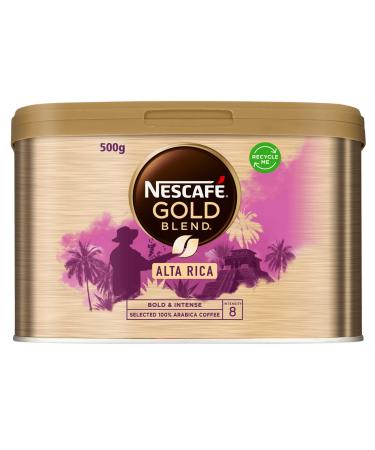 Arabica Beans ALTA RICA Instant Coffee 500g Tins (2 Tin Alta Rica) Alta Rica 500 g (Pack of 1)
