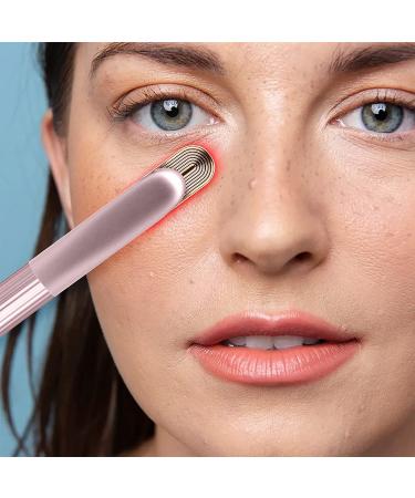 USUIE 4 in 1 Facial Wand - Red Light Therapy Facial Massager for Face and Neck - Reduce Wrinkles & Anti-Aging Tools - Pink - Buy Online on SooperMarket.com