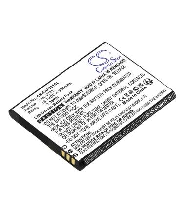 Battery Replacement for Emporia Flip V221 Active glam V221 4G AK-V221-4G V1.0 AK-V221