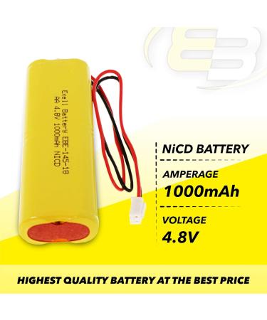 Buy Exell Emergency Lighting Battery for Lithonia D-AA650BX4 | Long-Lasting Replacement for Lithonia Models - Buy Online on SooperMarket.com