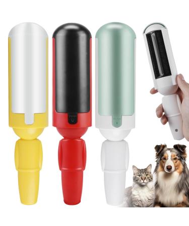 Animal hair remover lint roll lint brush for animal hair cat hair remover lite remover reusable for dog hair cat hair clothing sofa car bed carpet scratching post 3 pieces